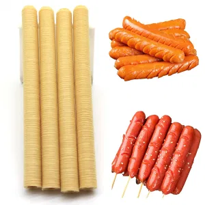 Edible collagen sausage casing - premium quality from China manufacturer